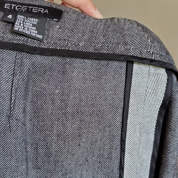 Etcetera A-line color block skirt Size 4 Small. - Picture 8 of 13